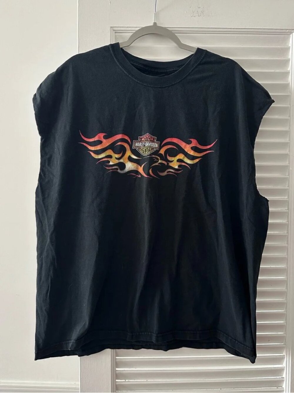 Vintage Harley-Davidson Carson City Nevada Cut-Off Tee